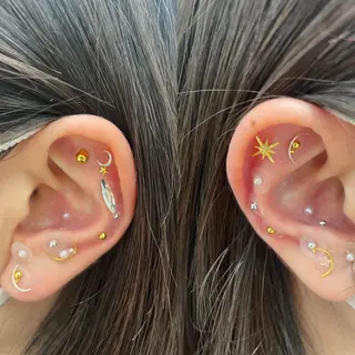 ヘアセット🎀耳つぼ 👂💎MONAMIのヘアスタイル