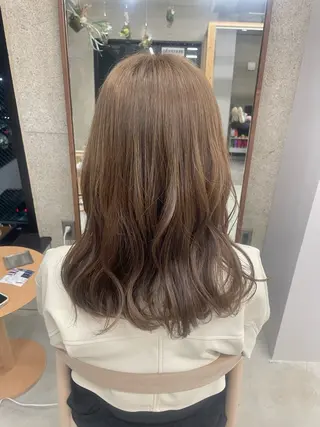 セミロング カラー 『SiLO』 rumiのヘアスタイル