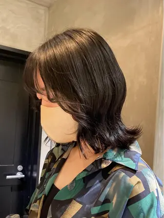 ミディアム デザインカラー❤︎ イシイレイのヘアスタイル