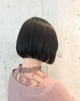 ショート ボブ×縮毛矯正 ryotaのヘアスタイル