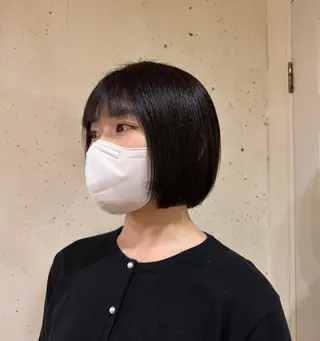 ミディアム 🐈ブリーチ/ショー ト/ボブmiyu🐈のヘアスタイル