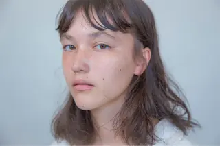 ミディアム カラー パーマ FRAME所属・FRAME/髪を育 てる/大人デザインのヘアスタイル