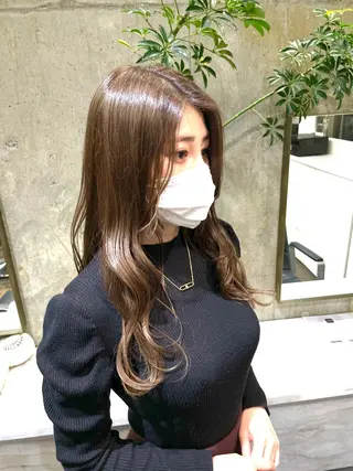 ロング 似合わせカット 🌈阿部辰洸🌈のヘアスタイル