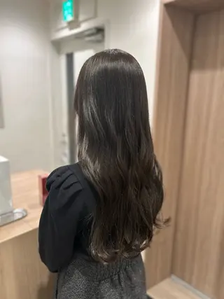 ロング カラー Ami♡表参道 ピンク/ラベンダーのヘアスタイル