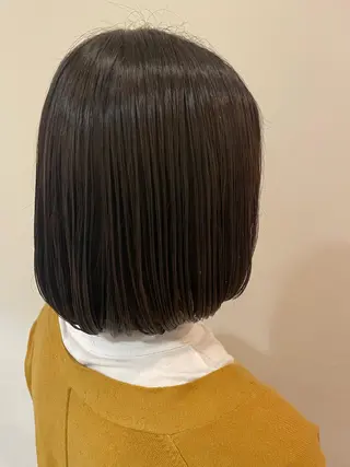 ミディアム ボブカット 佐々木 祐太のヘアスタイル