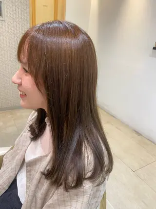 ロング カラー 松本 絢乃のヘアスタイル