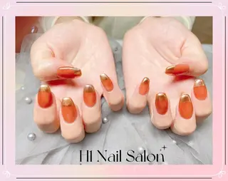 ミディアム H1 ネイル サロンのネイルデザイン