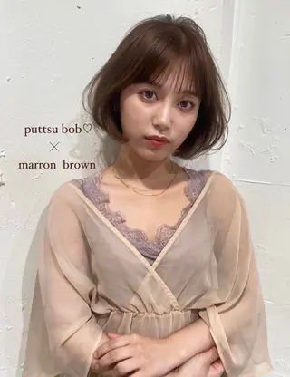 ミディアム AO所属・RISAKO 艶髪モテヘア🎀府中のヘアスタイル