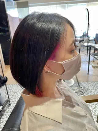 ショート カラー シェアサロン〜糸ito〜所属・Hiro ヒロのヘアスタイル