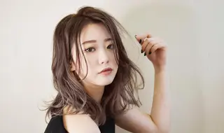 セミロング 渋谷ハイトーン/ デザインカラー阿部のヘアスタイル