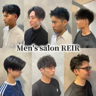 ショート メンズ フリーランスシェアサロンルレイル所属・心斎橋/メンズ /ルレイル/地形真希のヘアスタイル