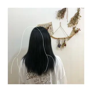 セミロング 🌈ハイトーン/ ワタル🌈のヘアスタイル