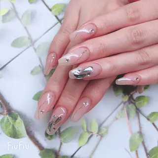 ネイル ハク キのネイルデザイン