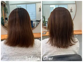 カラー aiko【艶カラー ・ミニモ年内で終了】のヘアスタイル