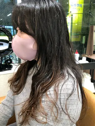 ロング パーマ dogstar小林諒 レイヤー/パーマのヘアスタイル