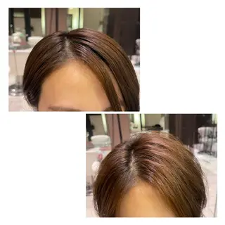 ショート 圧倒的美髪ストレート ツダケイタロウのヘアスタイル