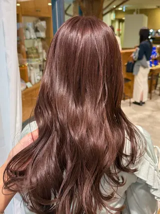 ミディアム カラー Lumier de mashu所属・nana/ボブ/ レイヤーカットのヘアスタイル