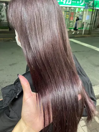 ロング カラー 💜モデル大募集💜 松下のヘアスタイル