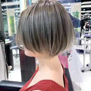 ショート カラー 海外レイヤー鯉渕 【海外風メンズも◎】のヘアスタイル