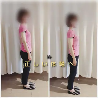 体を整え不調を断つ  姿勢のゆがみリセットのエステ・リラクイメージ