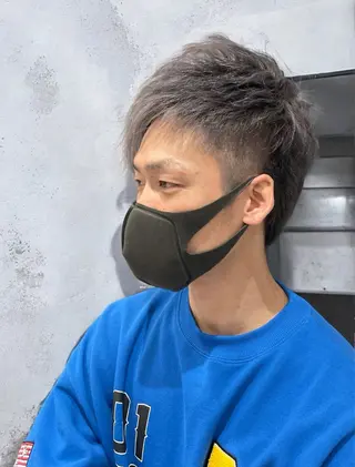 ショート KenIchi施術者 1%未満ドライカットのヘアスタイル