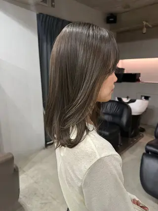 ミディアム カラー 表参道/髪質改善・ 透明感 colorのヘアスタイル