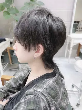 ショート カラー ヘアアレンジ メンズ 𝐑𝐈𝐍𝐊𝐀 🐷🖤のヘアスタイル