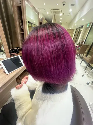 ショート カラー ハイトーン/デザイン 💎ryuyaのヘアスタイル