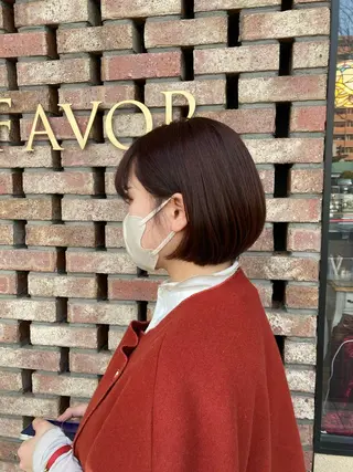 ショート 馬場 百合恵のヘアスタイル