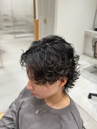 パーマ ❤️‍🔥波巻きパー マ❤️‍🔥/大須賀のヘアスタイル