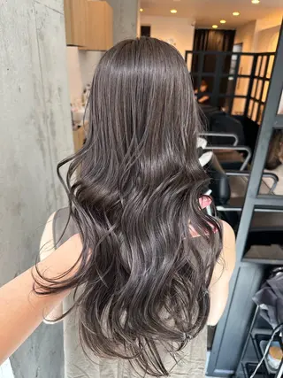 セミロング ✨透明感カラー 恵比寿HAYATO✨のヘアスタイル