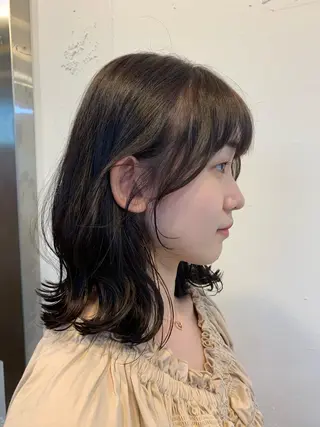 ミディアム Sana / 韓国ヘア / カラーのヘアスタイル