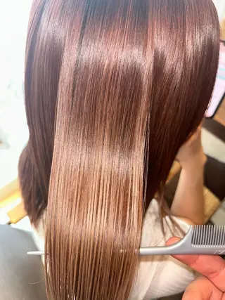 セミロング カラー 😇極上カット😇ハ イトーンカラー😇のヘアスタイル