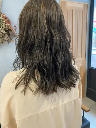 セミロング 田村 りなのヘアスタイル