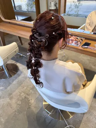 ヘアアレンジ フラム所属・WATANABE MISAKIのヘアスタイル