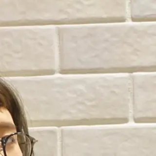 ミディアム カラー パーマ 艶髪カラー&ウルフ フルカワ ヒロズミのヘアスタイル