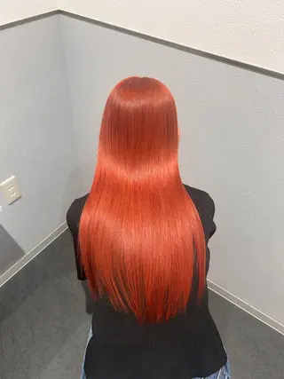 ロング カラー SHIKI押上 ハラサワアヤカのヘアスタイル