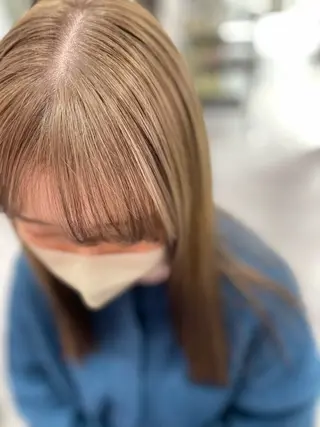 カラー ストローク伊勢崎所属・小関 心海のヘアスタイル
