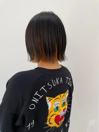 ショート カラー 中村 優太のヘアスタイル