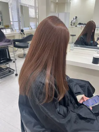 カラー うる艶ハイトーン/ ベージュ/りくと🦔のヘアスタイル