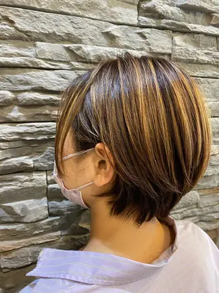 ショート Fika所属・山浦 貴恵のヘアスタイル