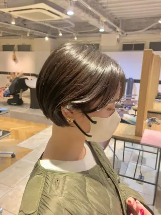 ショート BROWN nakano所属・🌿【メンズ歓迎】 矢嶋祐介のヘアスタイル