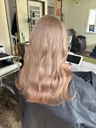 ミディアム カラー 渡辺 健太のヘアスタイル