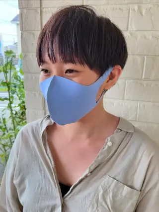 ショート unite所属・清水 沙織のヘアスタイル