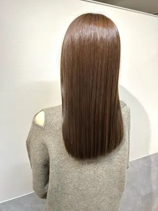 ロング カラー 西 めぐみのヘアスタイル