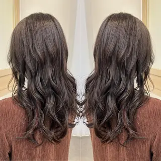 ロング カラー 天野 涼のヘアスタイル