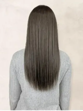 ロング 縮毛矯正 髪質改善 鈴木のヘアスタイル