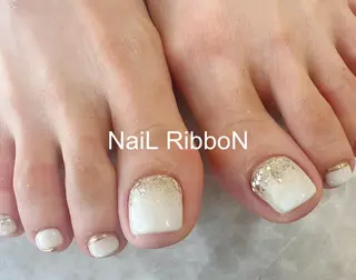 ネイル ネイルリボン 受付スタッフのマツエク・マツパデザイン