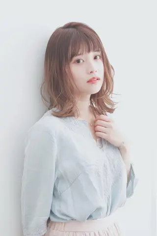 ミディアム カラー パーマ 🍊千葉 未来🍊店長のヘアスタイル