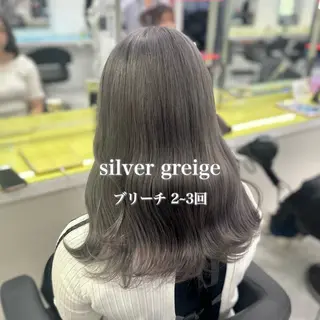 セミロング カラー ♡ダブルカラー特化♡ miyuのヘアスタイル